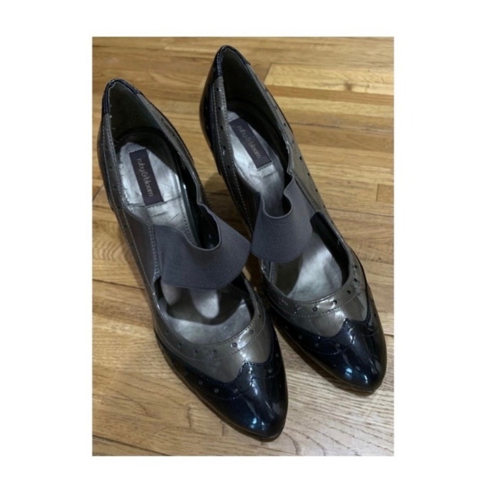 Ruby & Bloom Witchy Wingtip Mary Jane Patent Heels Vintage Y2K 90s-9
